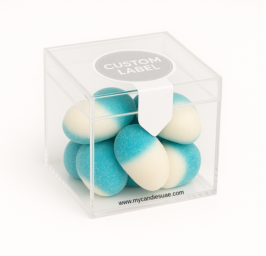 Candy Gift Box with Gummies - Blue Fluffball 💙 (MOQ 15 units)