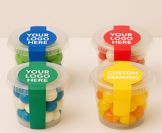 Custom Jelly Bean Pots (MOQ 200)