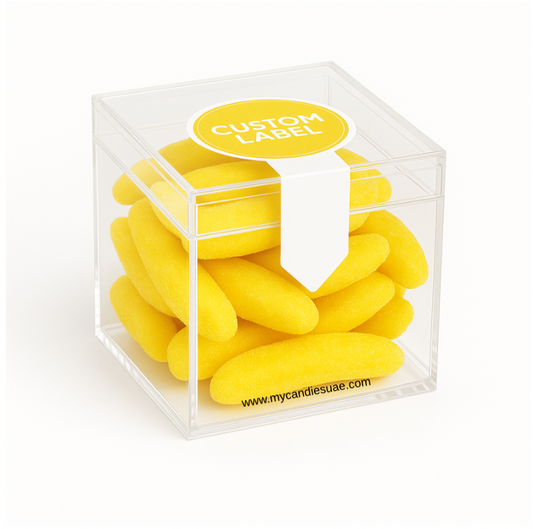 Candy Gift Box with Gummies - Yellow Bananas π  (MOQ 15 units)