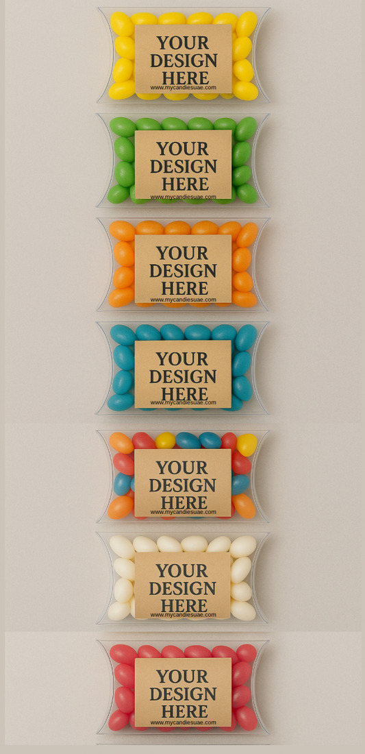 Jelly Bean Clear Pillow Packs – Single Color or Mixed Assortment