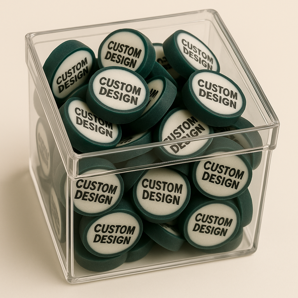 Personalised Rock Candy in Acrylic Gift Box – Perfect for Corporate Events & Birthdays (MOQ 60)