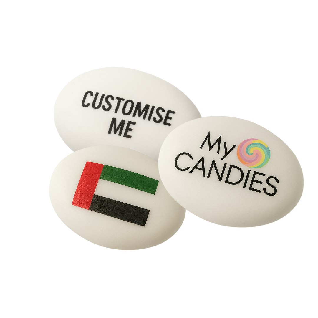 Personalised Sugar Coated Almonds (MOQ 1kg which has 290-300 pieces)